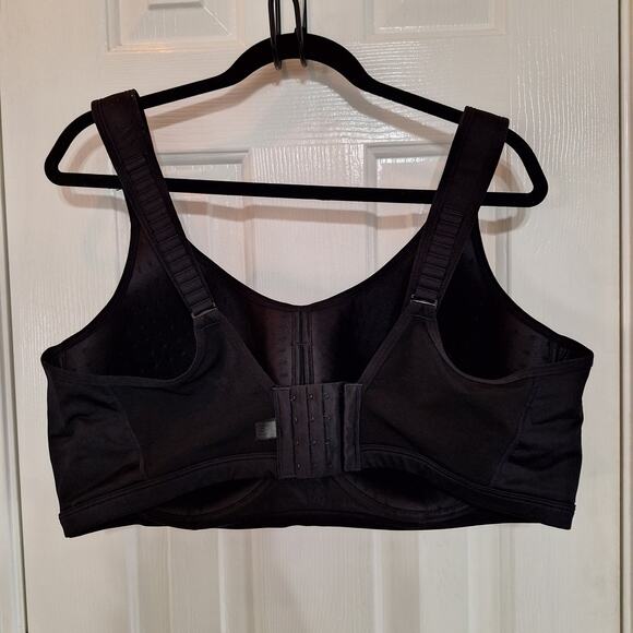 New LIVI Underwire Black Sports bra Plus size - Picture 6 of 7